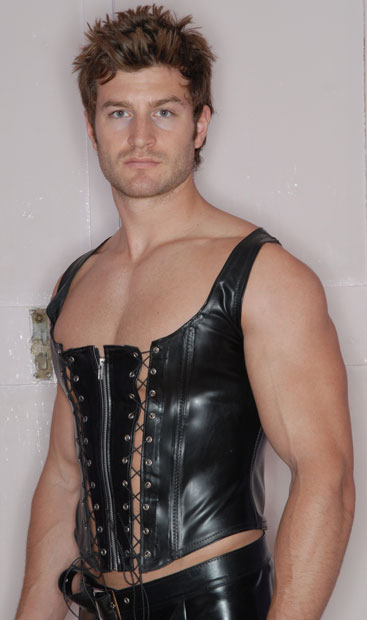 Mens Boned Bodice