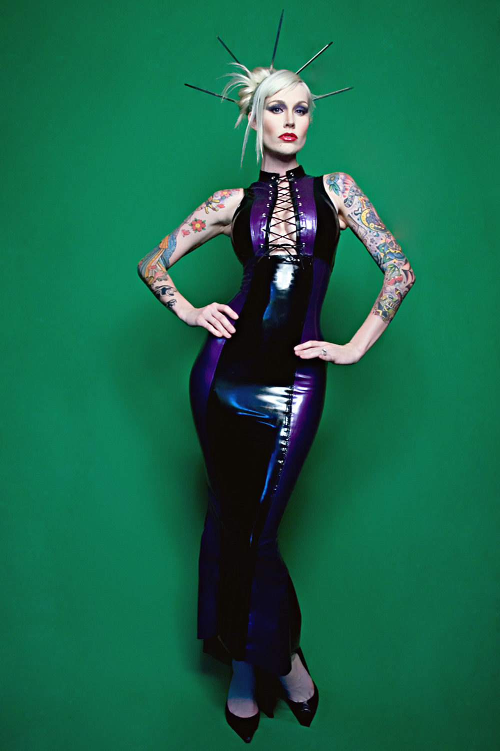 Empire-line Fitted Gown
