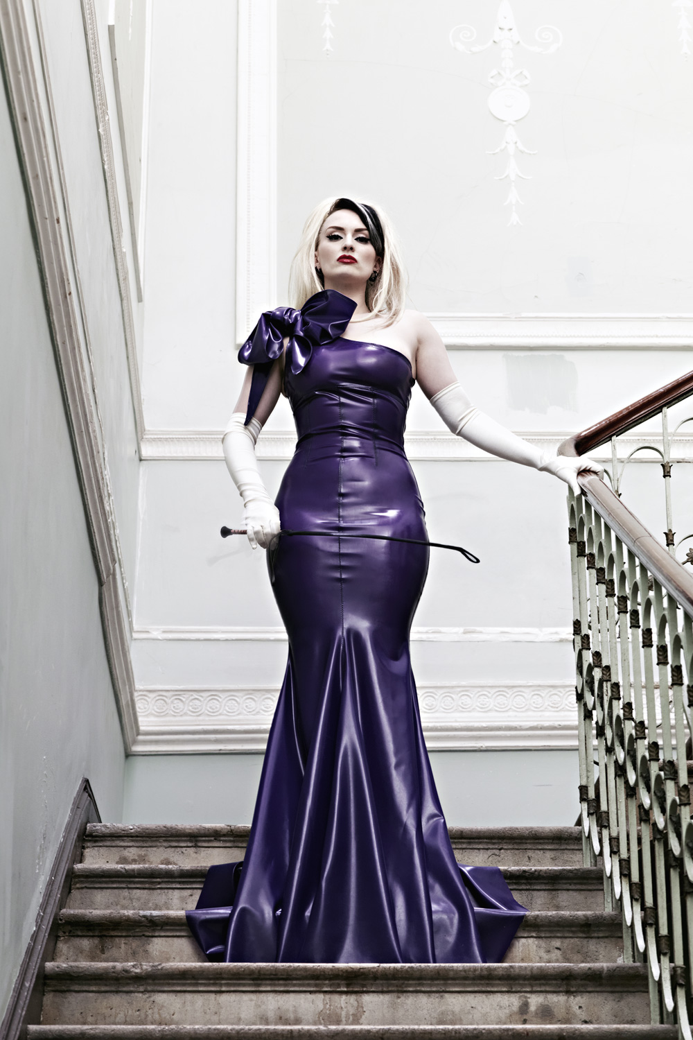 Shoulder Bow Gown