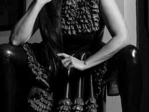 Frilly Full Skirted Dress