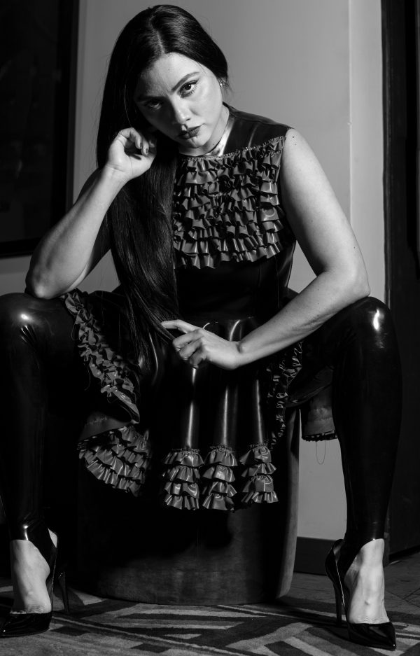 Frilly Full Skirted Dress