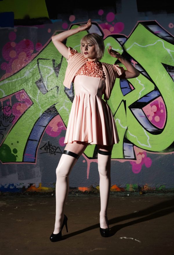 Frilled Yoke Dress