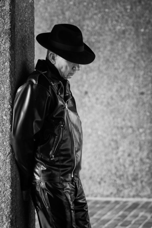Men's Traditional Biker Jacket - Image 5