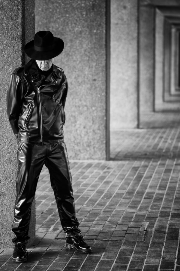 Men's Traditional Biker Jacket - Image 7