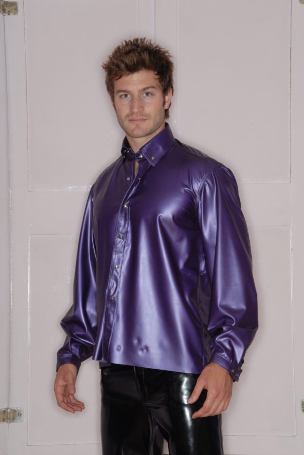 Men's Basic Latex Shirt