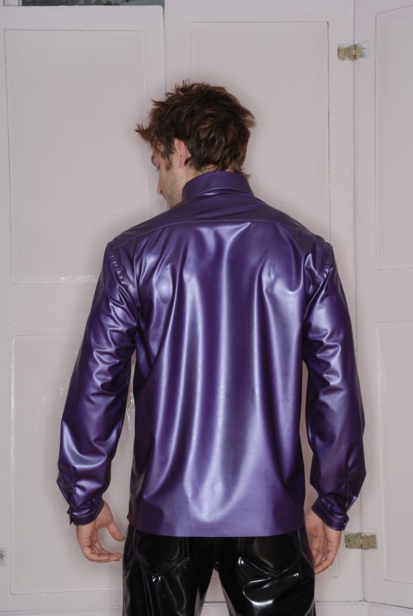 Men's Basic Latex Shirt - Image 2