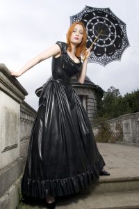 Victorian Bustle Skirt - Black, 6XL