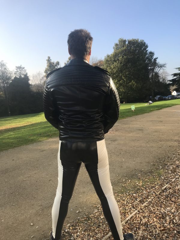 Quilted Biker Jacket - Image 2